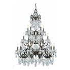 Crystorama - Legacy 20 Light Chandelier - 5190-EB-CL-SAQ - Canada Light Shop