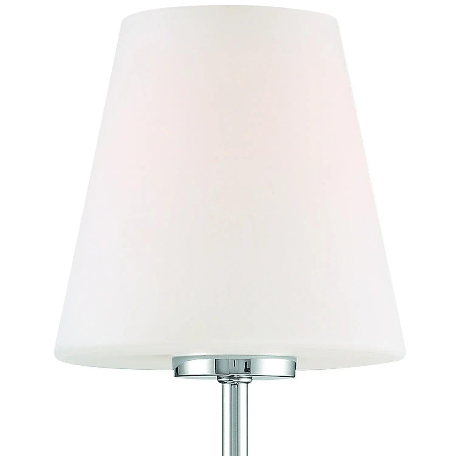 Crystorama - Lena One Light Wall Mount - LEN-250-OP-BF - Canada Light Shop