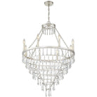Crystorama - Lucille Eight Light Chandelier - LUC-A9068-SA - Canada Light Shop
