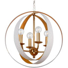 Crystorama - Luna Four Light Mini Chandelier - 584-MT-GA - Canada Light Shop