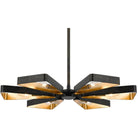 Crystorama - Luna Six Light Chandelier - 596-EB-GA - Canada Light Shop