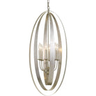 Crystorama - Luna Six Light Chandelier - 597-SA - Canada Light Shop