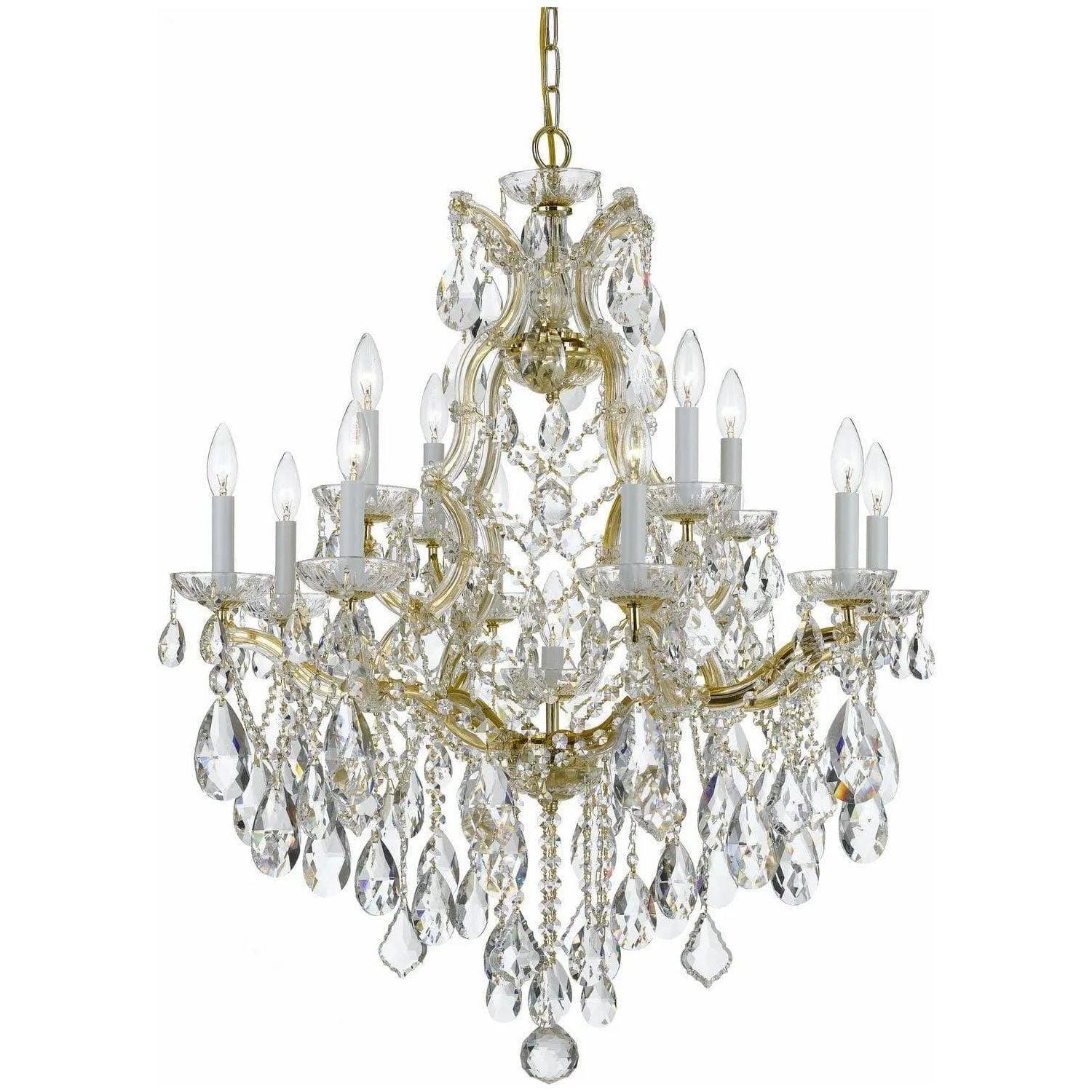 Crystorama - Maria Theresa Chandelier - 4413-GD-CL-MWP - Canada Light Shop