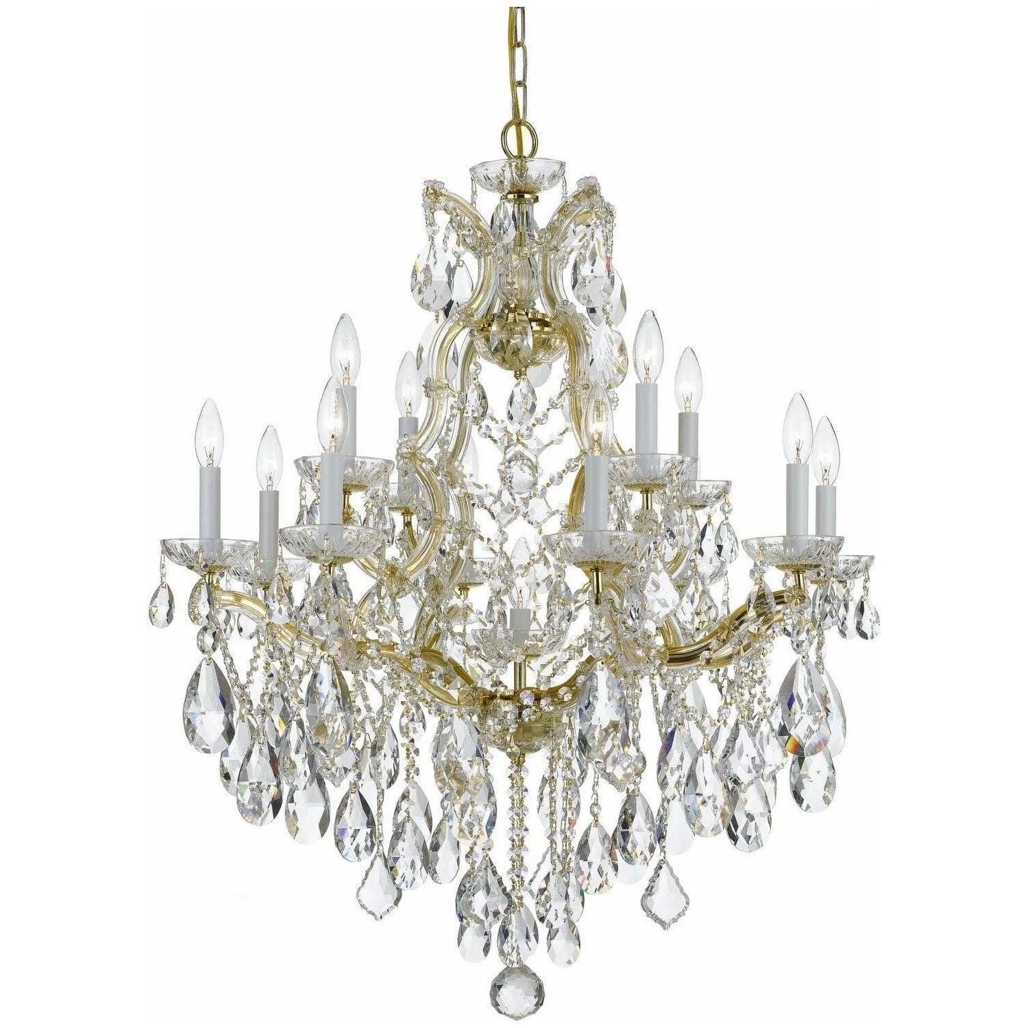 Crystorama - Maria Theresa Chandelier - 4413-GD-CL-S - Canada Light Shop