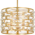 Crystorama - Meridian Five Light Chandelier - MER-4865-GA - Canada Light Shop
