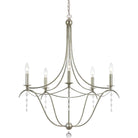 Crystorama - Metro Five Light Chandelier - 435-SA - Canada Light Shop