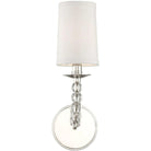 Crystorama - Mirage One Light Wall Mount - 8011-PN - Canada Light Shop