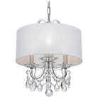 Crystorama - Othello Drum Shade Mini Chandelier - 6623-CH-CL-MWP - Canada Light Shop