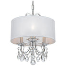 Crystorama - Othello Drum Shade Mini Chandelier - 6623-CH-CL-SAQ - Canada Light Shop