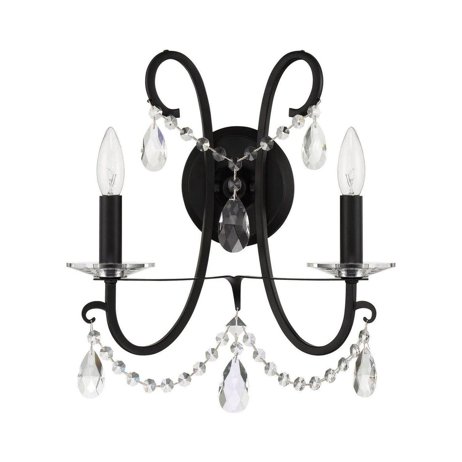 Crystorama - Othello Wall Sconce - 6822-MK-CL-MWP - Canada Light Shop