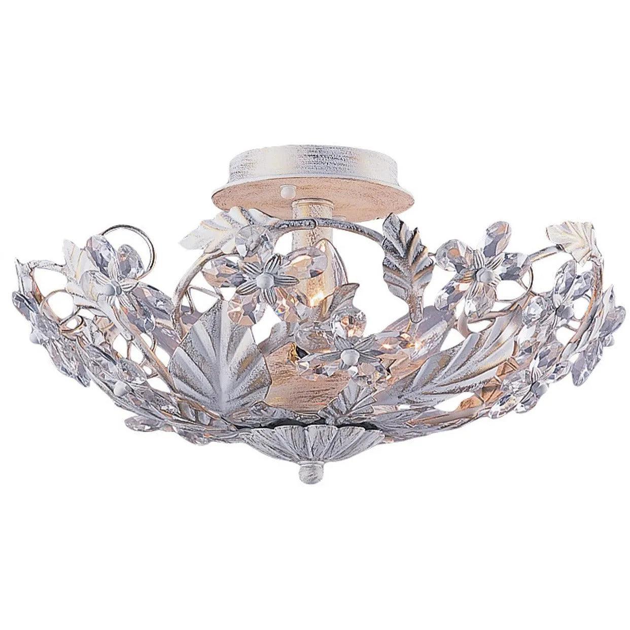 Crystorama - Paris Market Six Light Ceiling Mount - 5316-AW - Canada Light Shop