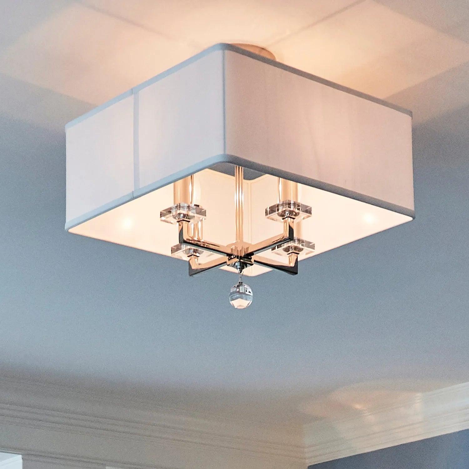 Crystorama - Paxton Four Light Ceiling Mount - 8105-AG_CEILING - Canada Light Shop