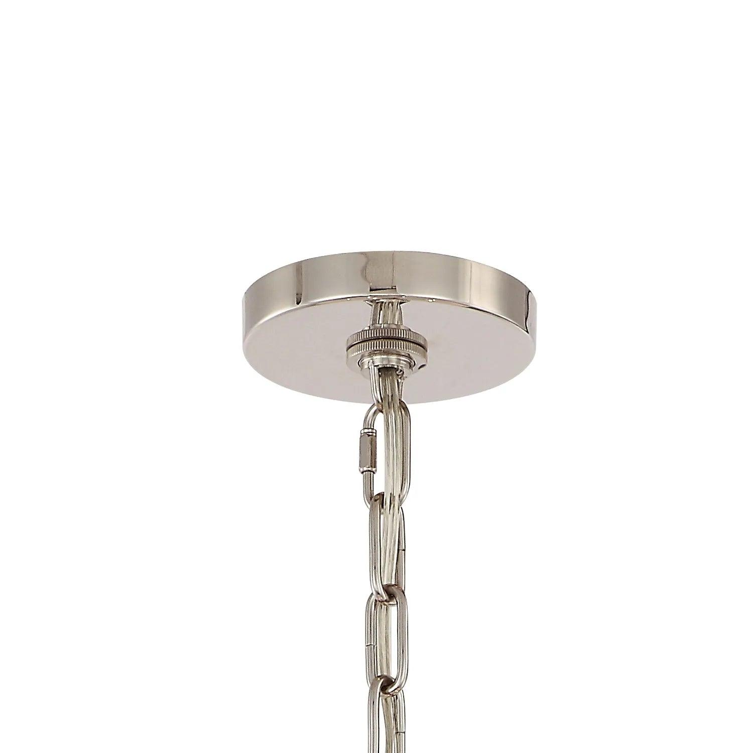 Crystorama - Paxton Six Light Chandelier - 8116-AG - Canada Light Shop