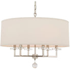 Crystorama - Paxton Six Light Chandelier - 8116-PN - Canada Light Shop