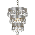 Crystorama - Perla One Light Mini Chandelier - 6103-SA - Canada Light Shop