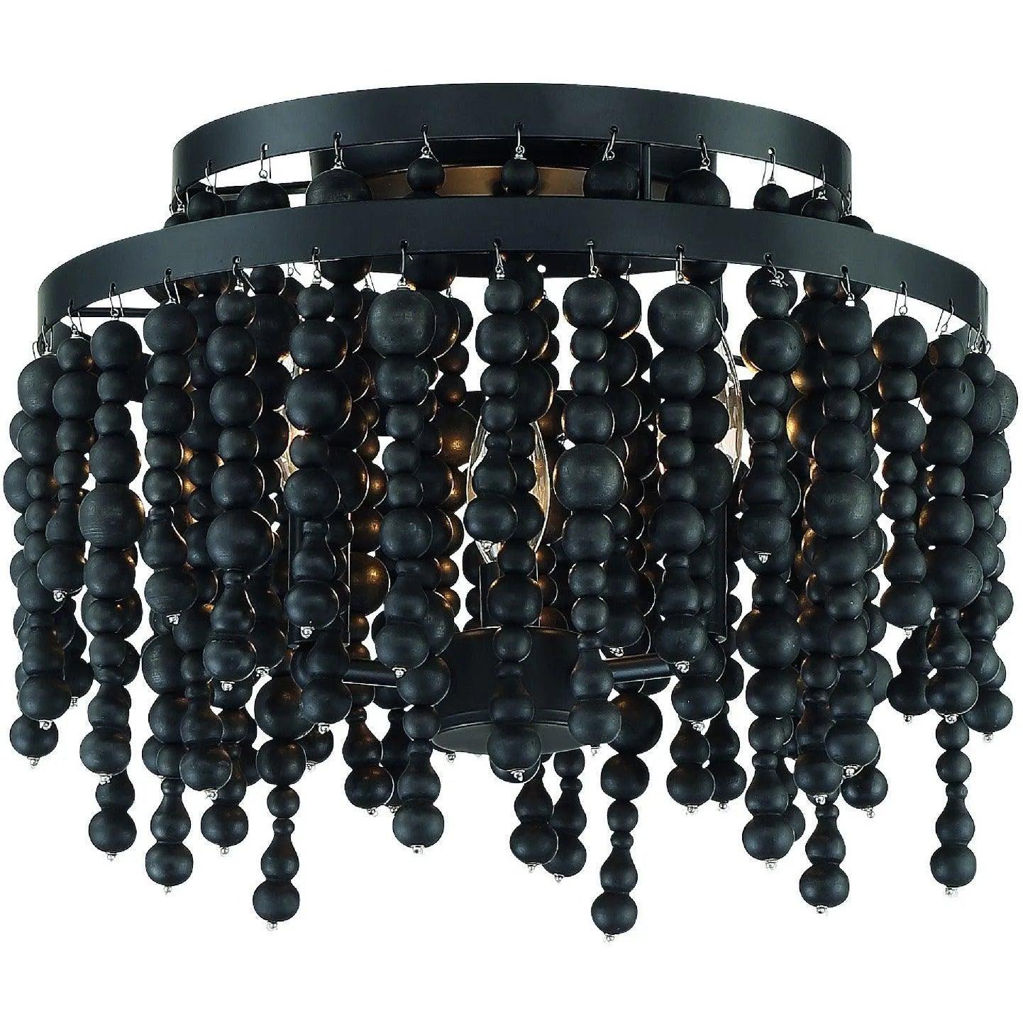 Crystorama - Poppy Three Light Ceiling Mount - POP-A5073-MK - Canada Light Shop