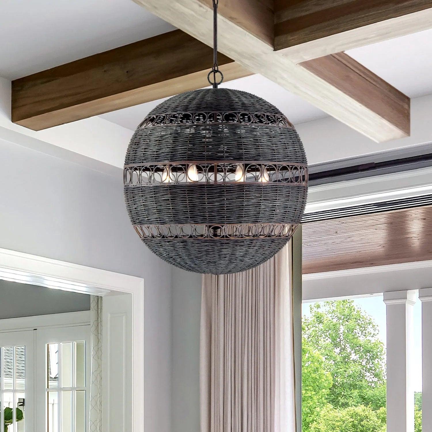 Crystorama - Remy Six Light Chandelier - REM-A5036-FB - Canada Light Shop