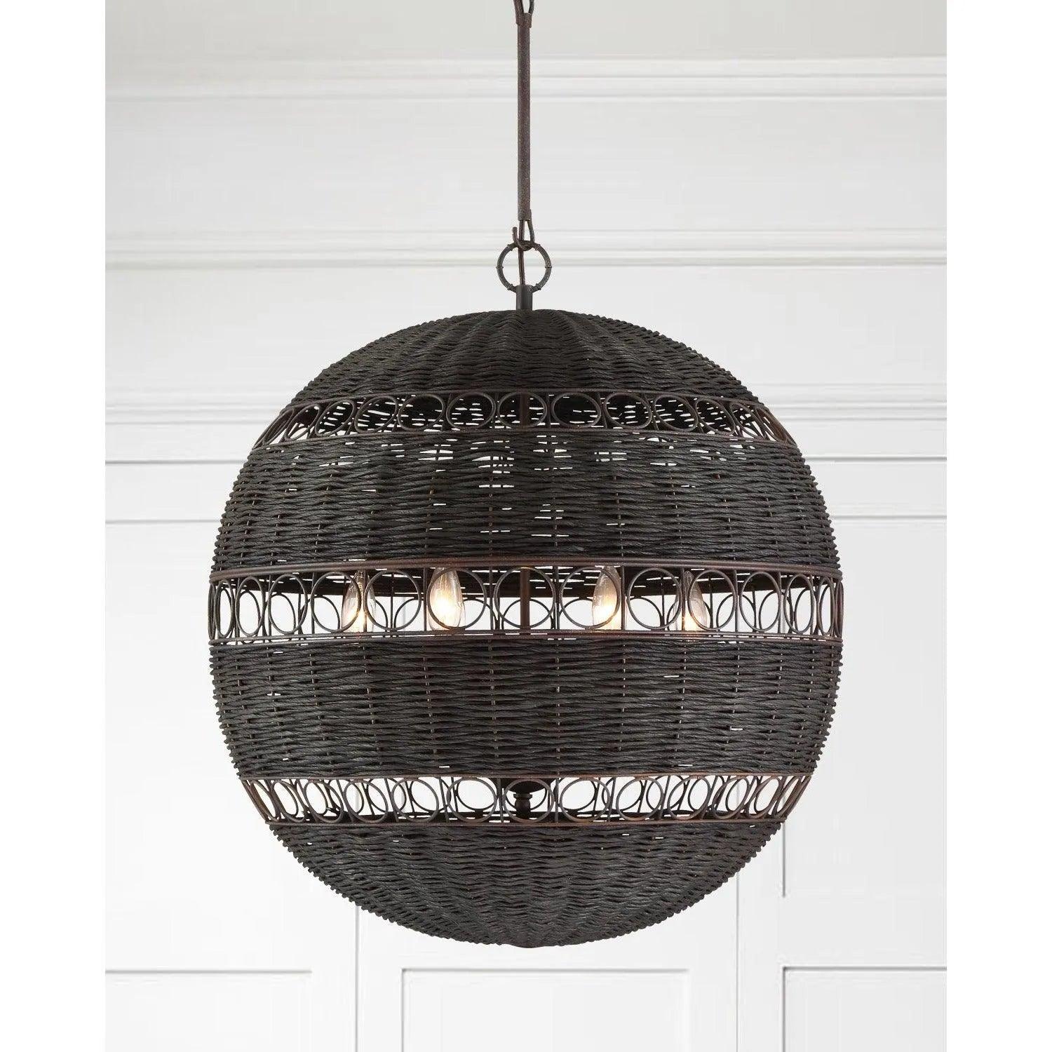 Crystorama - Remy Six Light Chandelier - REM-A5036-FB - Canada Light Shop