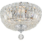 Crystorama - Rosyln Four Light Ceiling Mount - ROS-A1004-CH-CL-MWP - Canada Light Shop