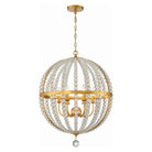 Crystorama - Roxy Six Light Chandelier - ROX-A9006-GA - Canada Light Shop