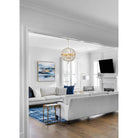 Crystorama - Roxy Six Light Chandelier - ROX-A9006-GA - Canada Light Shop