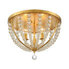 Crystorama - Roxy Three Light Ceiling Mount - ROX-A9000-GA - Canada Light Shop