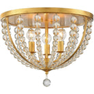 Crystorama - Roxy Three Light Ceiling Mount - ROX-A9000-GA - Canada Light Shop