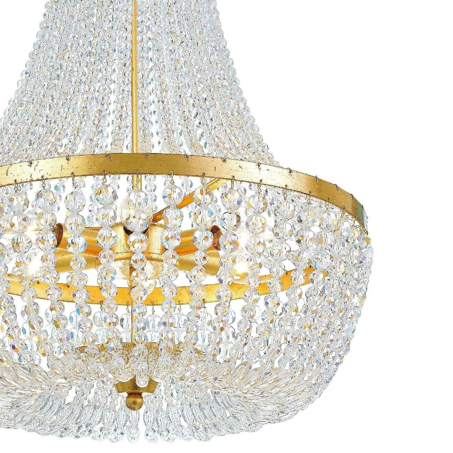 Crystorama - Rylee Six Light Chandelier - 608-FB - Canada Light Shop