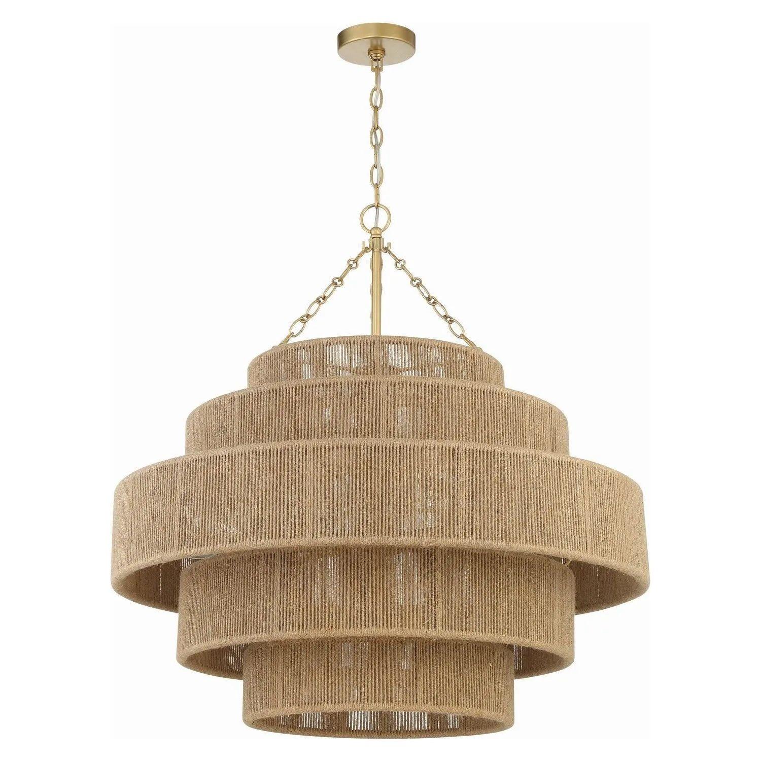 Crystorama - Shyla Chandelier - SHY-10909-SG - Canada Light Shop