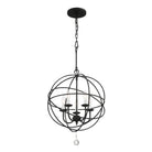 Crystorama - Solaris Five Light Mini Chandelier - 9224-EB - Canada Light Shop