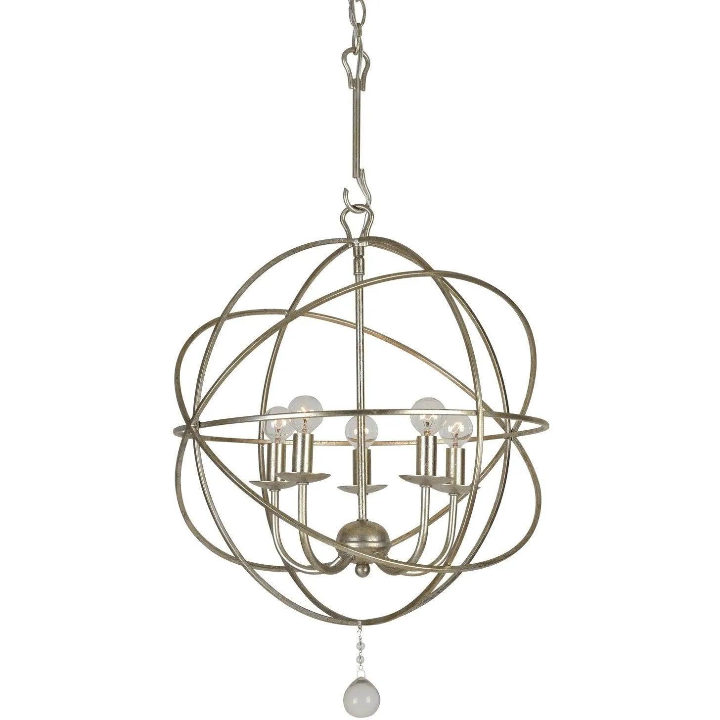 Crystorama - Solaris Five Light Mini Chandelier - 9224-OS - Canada Light Shop