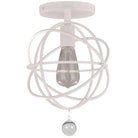 Crystorama - Solaris One Light Ceiling Mount - 9220-WW_CEILING - Canada Light Shop