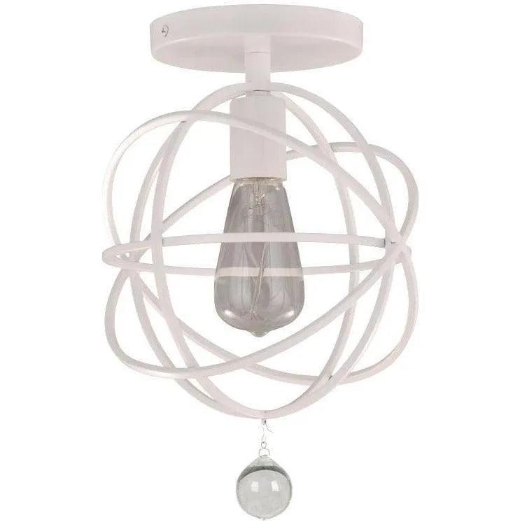 Crystorama - Solaris One Light Ceiling Mount - 9220-WW_CEILING - Canada Light Shop