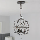Crystorama - Solaris Three Light Mini Chandelier - 9225-EB - Canada Light Shop