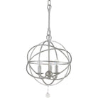 Crystorama - Solaris Three Light Mini Chandelier - 9225-OS - Canada Light Shop