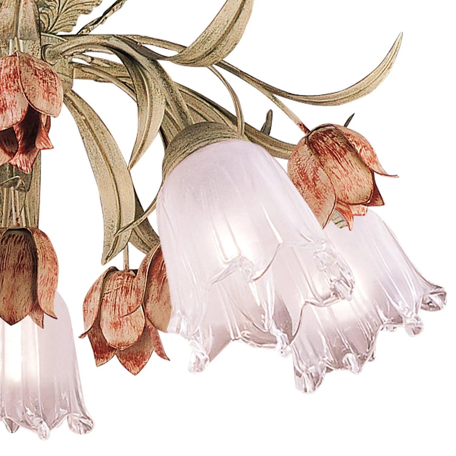 Crystorama - Southport Five Light Ceiling Mount - 4800-SR - Canada Light Shop