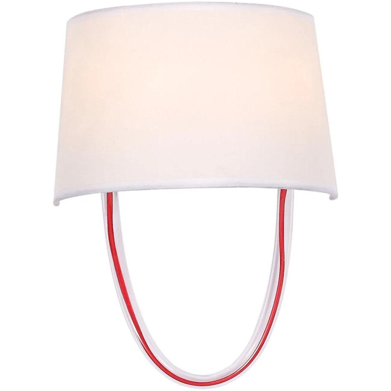 Crystorama - Stella Two Light Wall Mount - 9902-RD-CL - Canada Light Shop