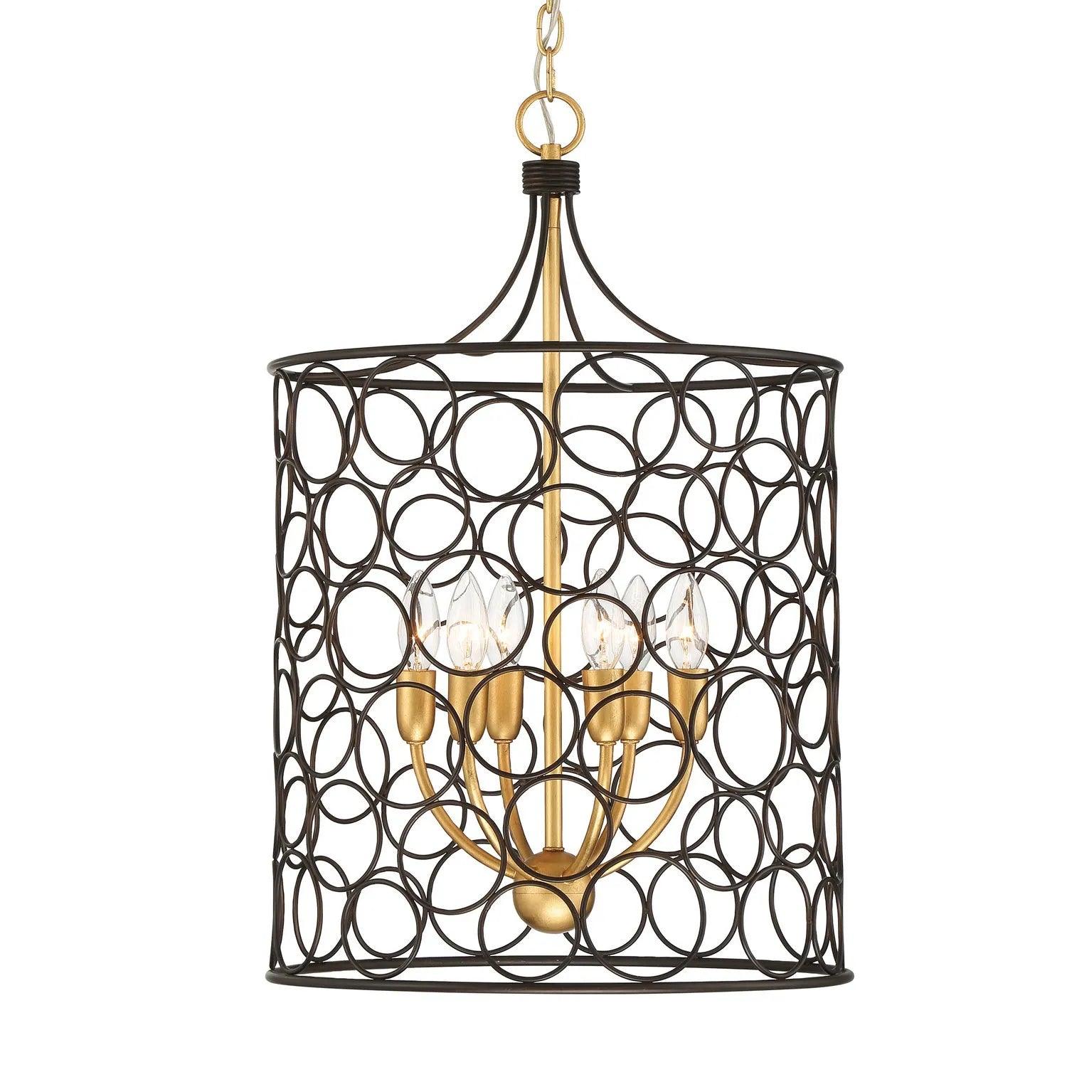 Crystorama - Stemmons Lantern - STM-B5106-BZ-GA - Canada Light Shop