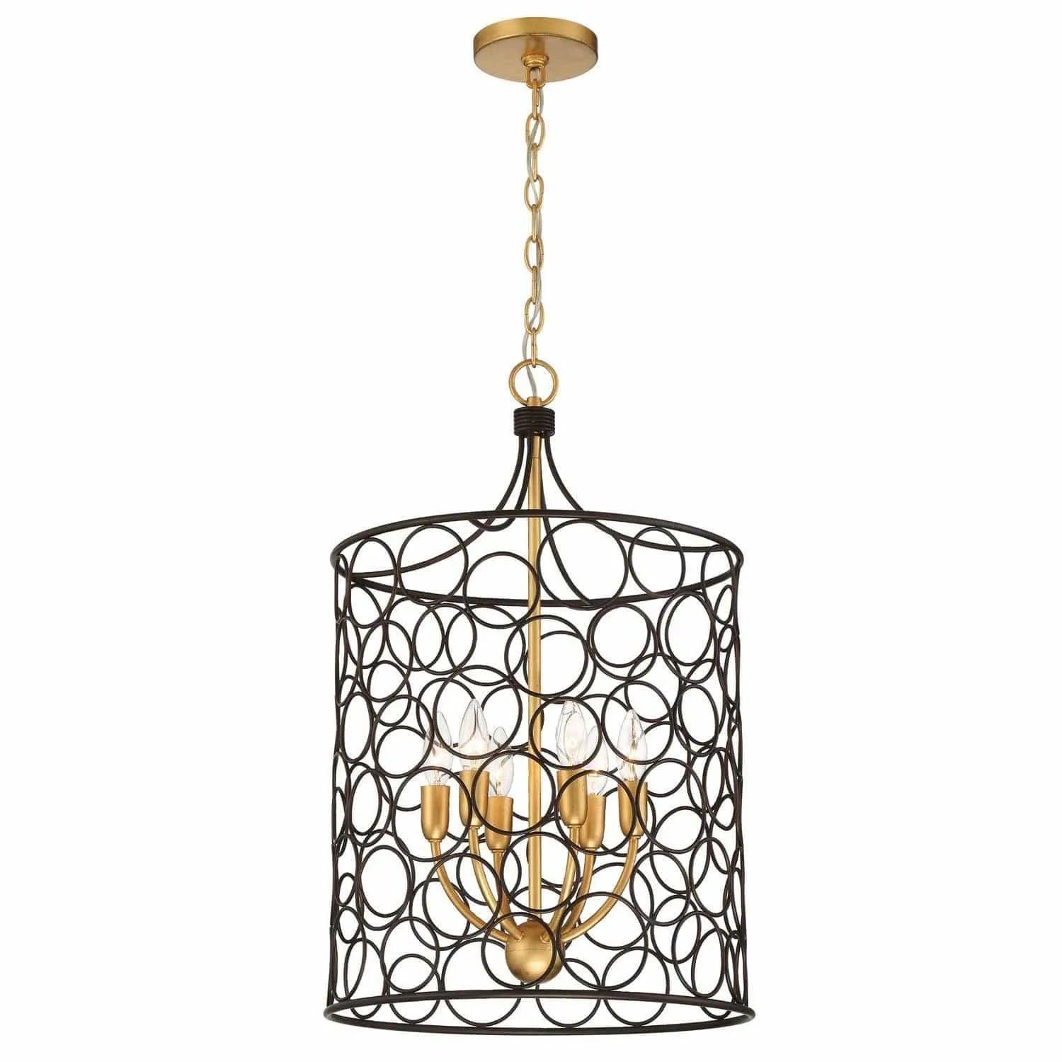 Crystorama - Stemmons Lantern - STM-B5106-BZ-GA - Canada Light Shop