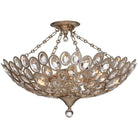 Crystorama - Sterling Three Light Ceiling Mount - 7584-DT_CEILING - Canada Light Shop