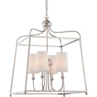 Crystorama - Sylvan Four Light Chandelier - 2244-PN - Canada Light Shop