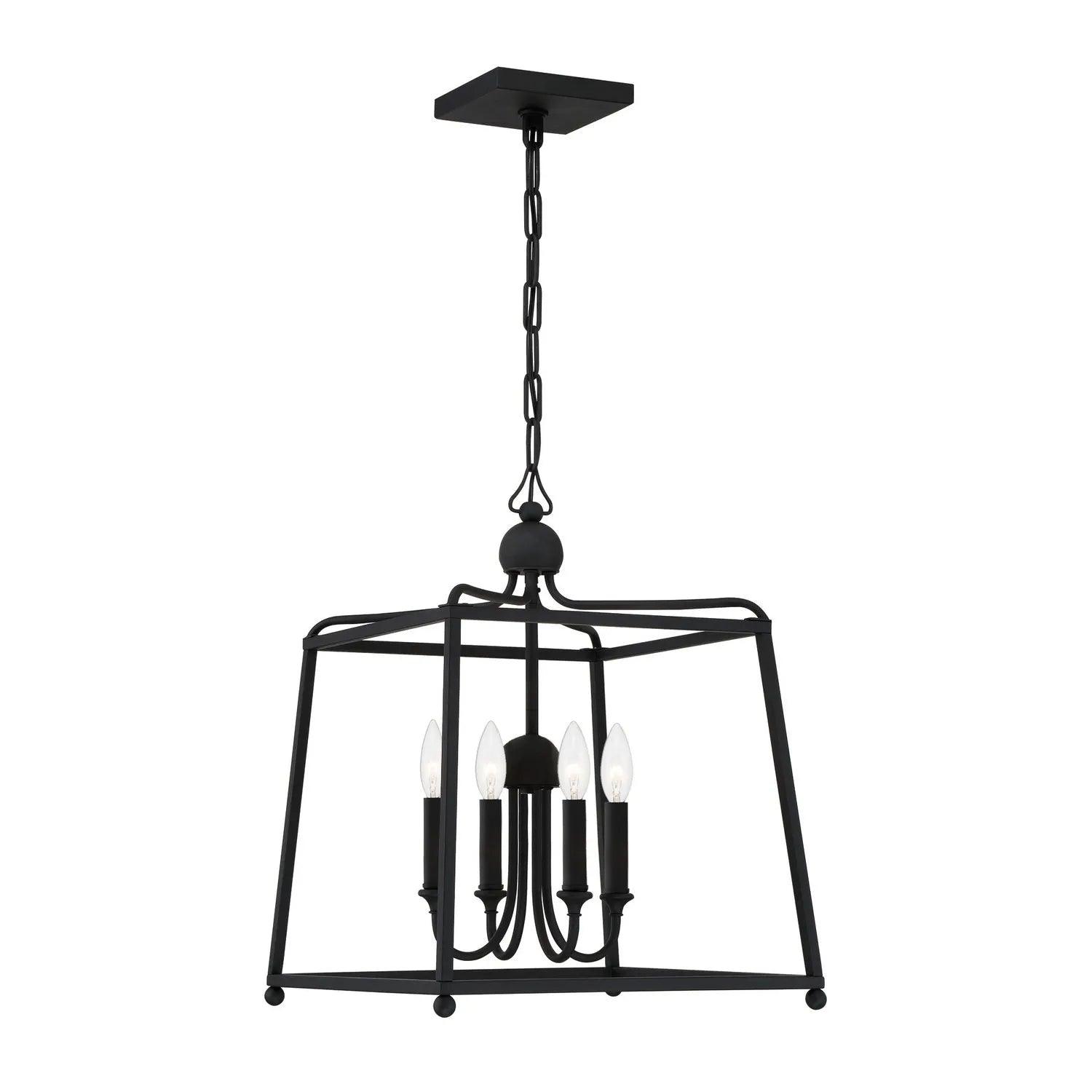 Crystorama - Sylvan Four Light Chandelier - 2245-DB - Canada Light Shop