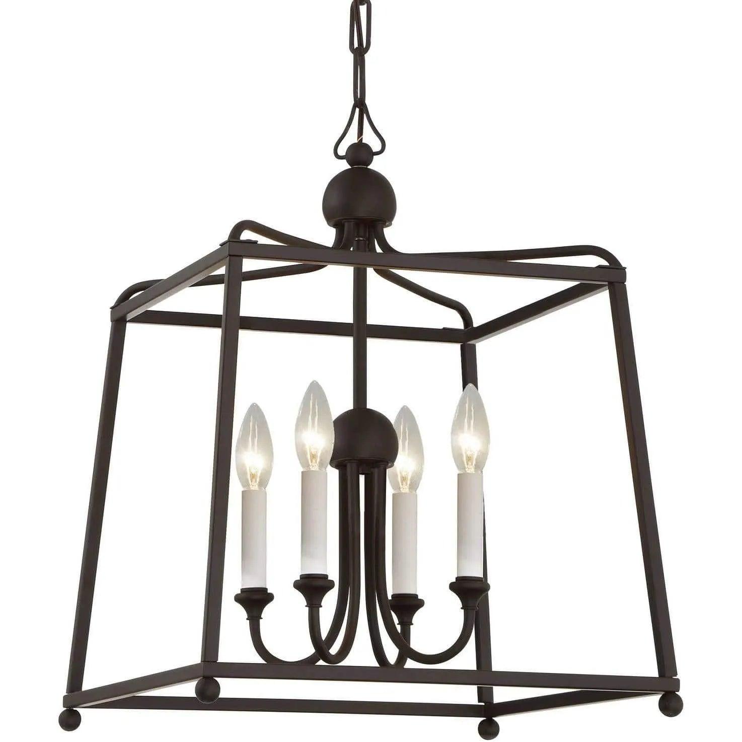 Crystorama - Sylvan Four Light Chandelier - 2245-DB_NOSHADE - Canada Light Shop