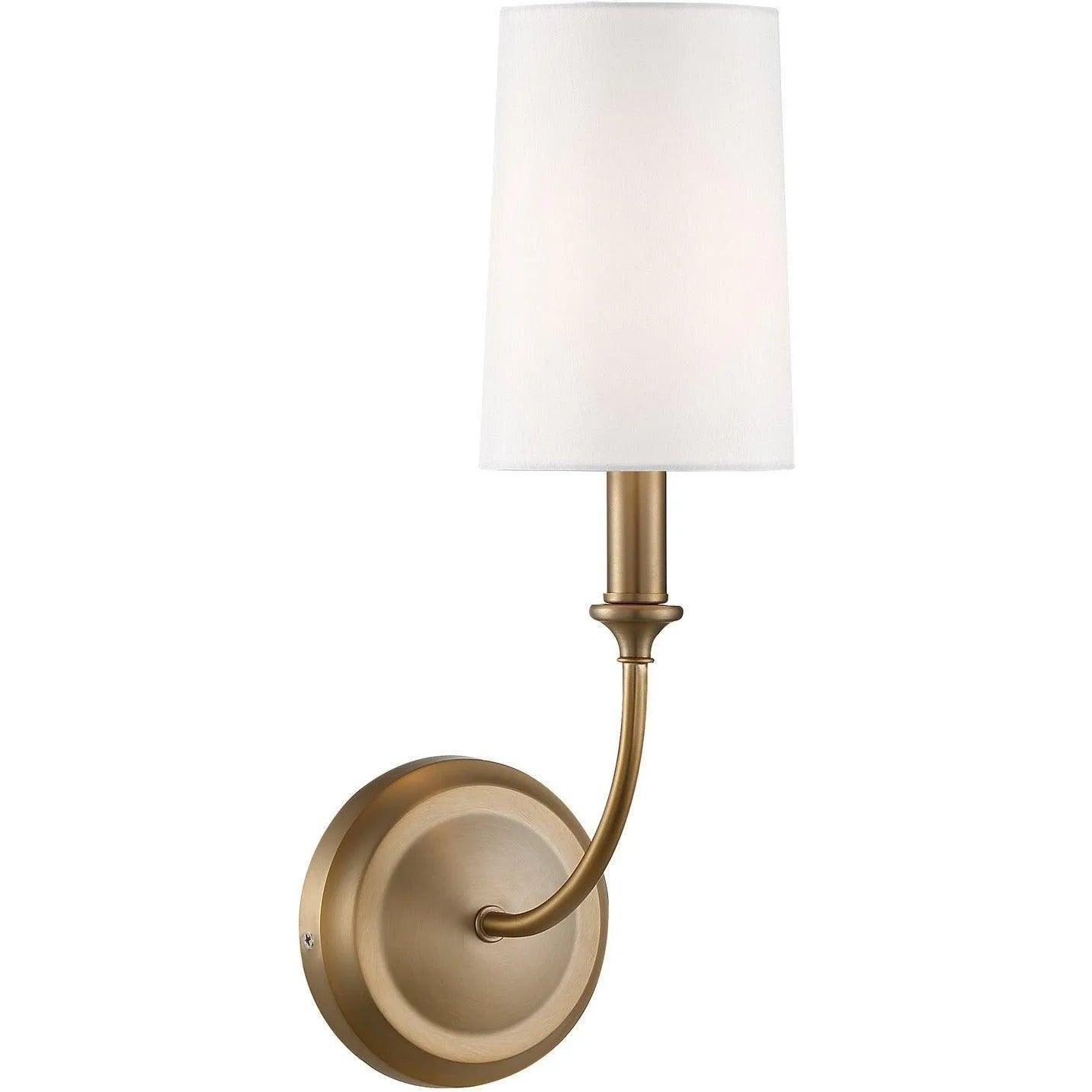 Crystorama - Sylvan One Light Wall Mount - 2241-VG - Canada Light Shop