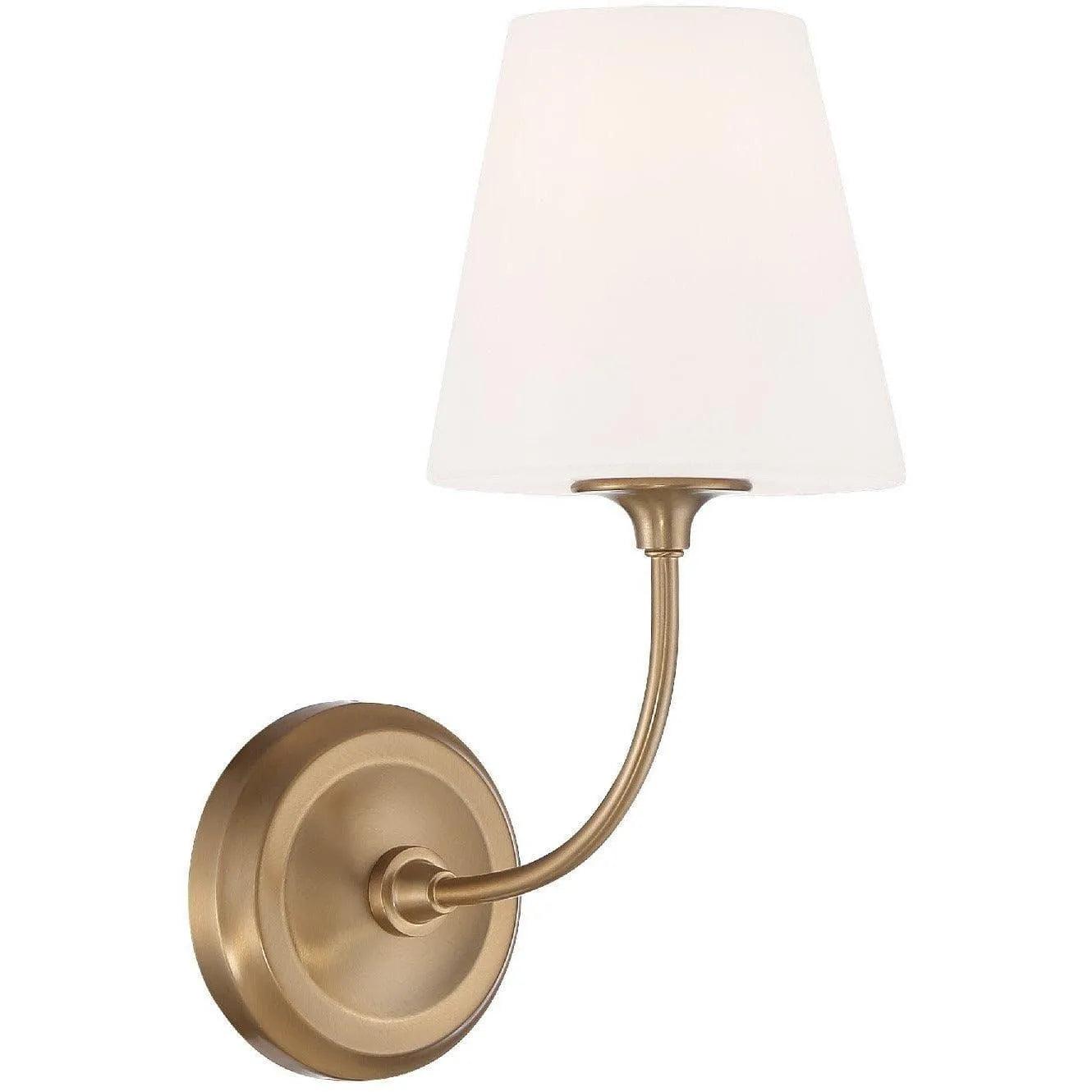 Crystorama - Sylvan One Light Wall Mount - 2441-OP-VG - Canada Light Shop