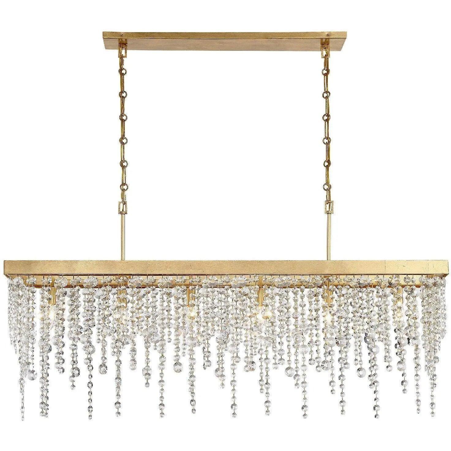 Crystorama - Winham Six Light Chandelier - WIN-617-GA-CL-MWP - Canada Light Shop