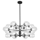 Dainolite - Abii Chandelier - ABI-3318C-MB-CLR - Canada Light Shop