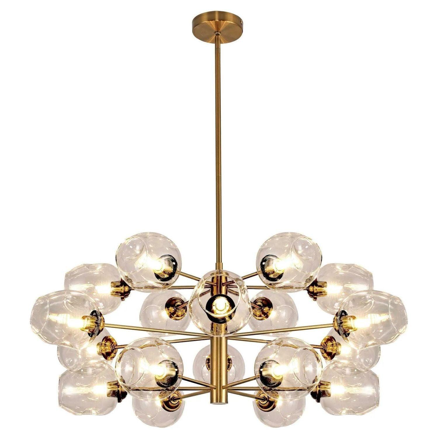 Dainolite - Abii Chandelier - ABI-3318C-VB-CHN - Canada Light Shop