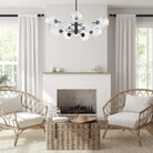 Dainolite - Abii Pendant - ABI-268P-MB-CLR - Canada Light Shop