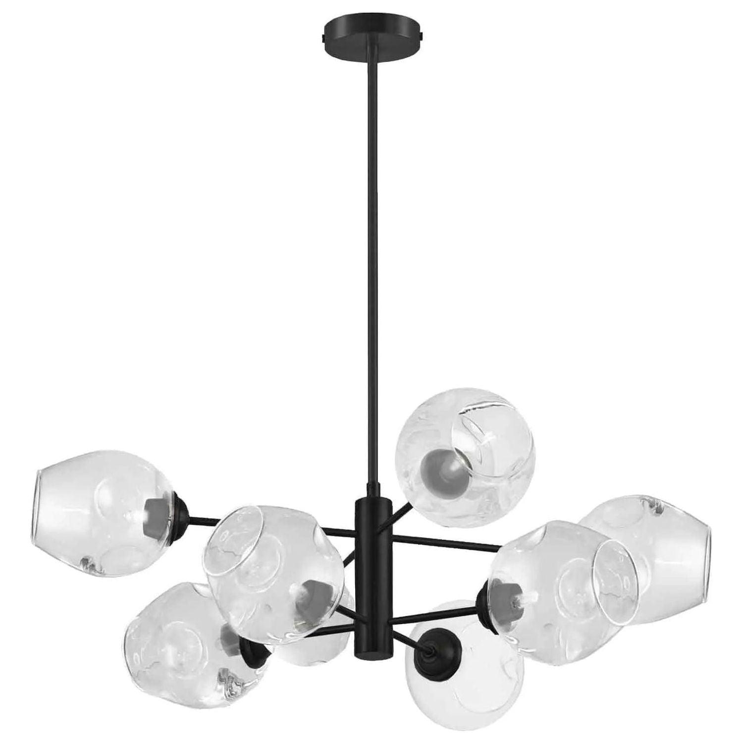 Dainolite - Abii Pendant - ABI-268P-MB-CLR - Canada Light Shop